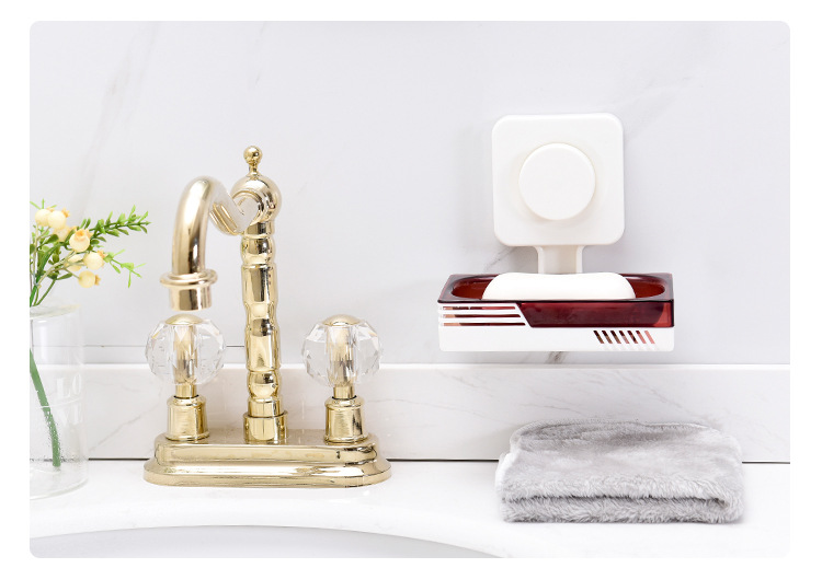 Non - trace adsorption double soap box asphalt racks wall hanging bathroom soap box soap box manufacturers wholesale Non - trace adsorption double soap box asphalt racks wall hanging bathroom soap box soap box manufacturers wholesale