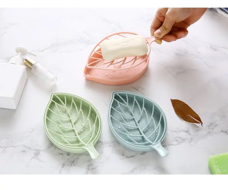 Bathroom creative leaves soap box double large soapy soap box toilet soap box factory direct sale Bathroom creative leaves soap box double large soapy soap box toilet soap box factory direct sale