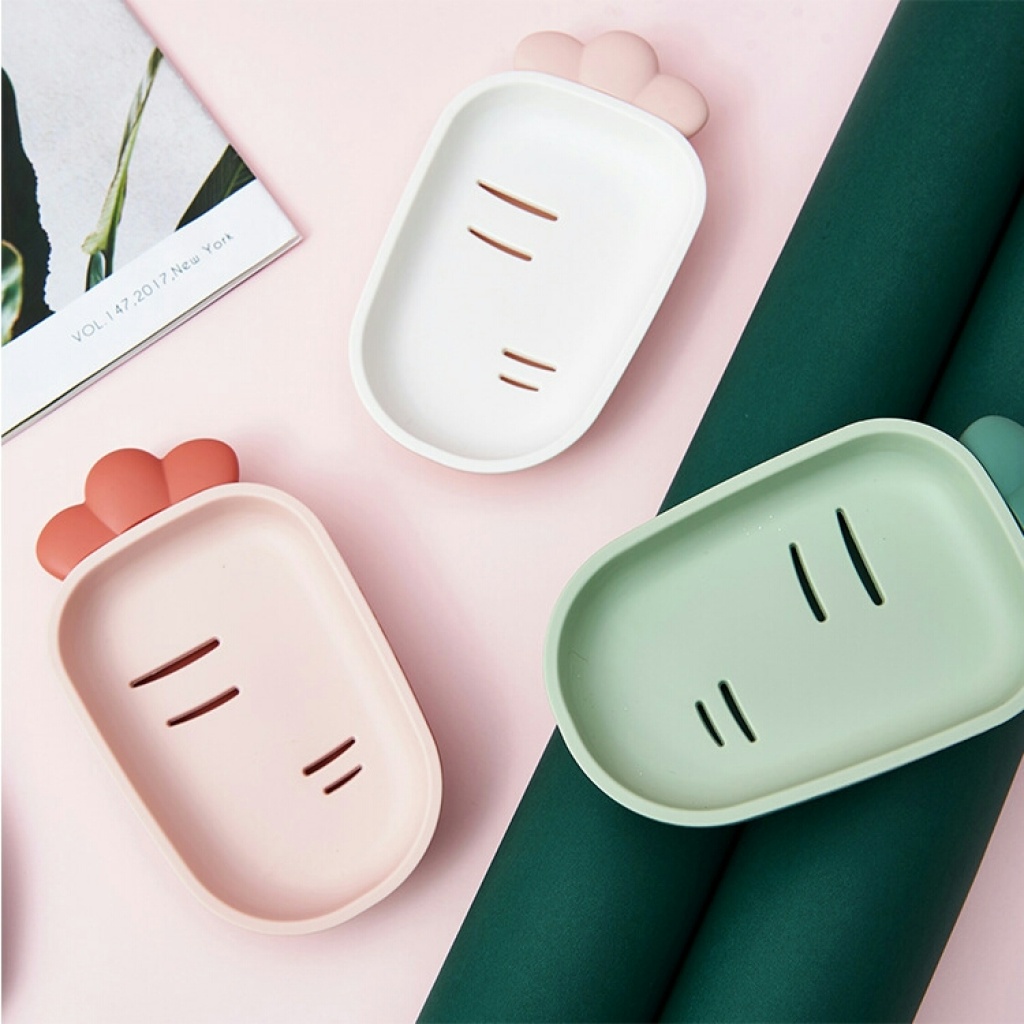 Radish soap Box Creative Soap Stand non-perforating soap shelf soap box asphalt soap stand Radish soap Box Creative Soap Stand non-perforating soap shelf soap box asphalt soap stand