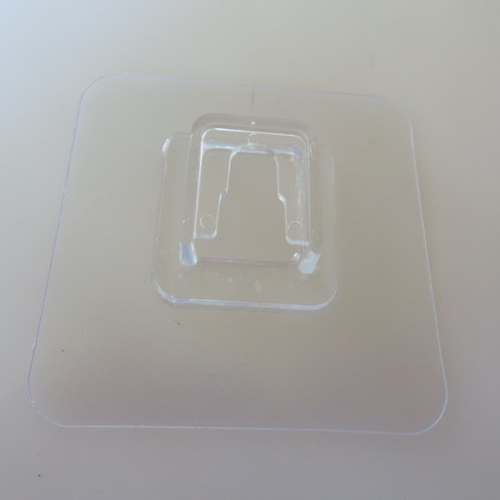 7cm Transparent Buckle Accessories Seamless U-Type Buckle Basket Towel Rack Soap Box Universal Accessories Quantity Discounts