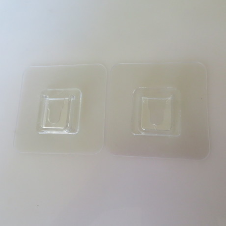 7cm Transparent Buckle Accessories Seamless U-Type Buckle Basket Towel Rack Soap Box Universal Accessories Quantity Discounts