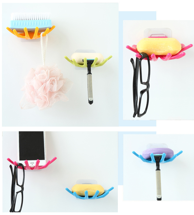 Non - perforating soap box waterdrop suction cup stainless steel soap box toilet rack rack wall hanging soap rack bathroom Non - perforating soap box waterdrop suction cup stainless steel soap box toilet rack rack wall hanging soap rack bathroom