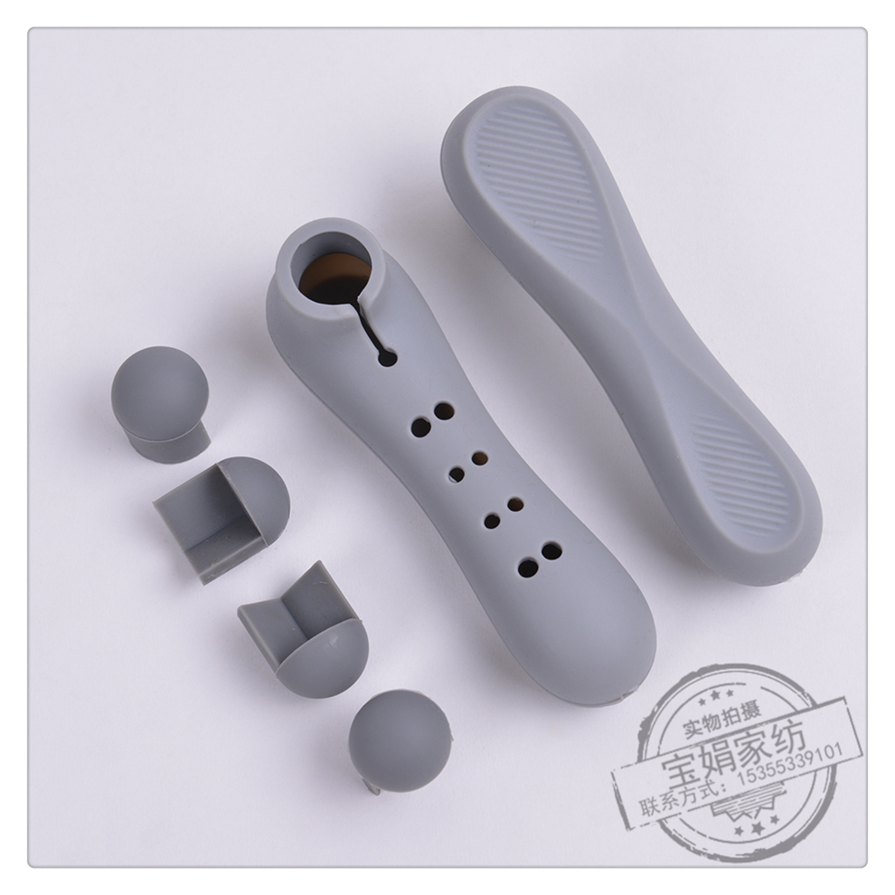 Elastic Shoelace for Lazy People Silicone Gloves Household Fabulous Dish Washing Product Anti-Static Door Handle Sheath Silicone Waterproof Shoe Cover