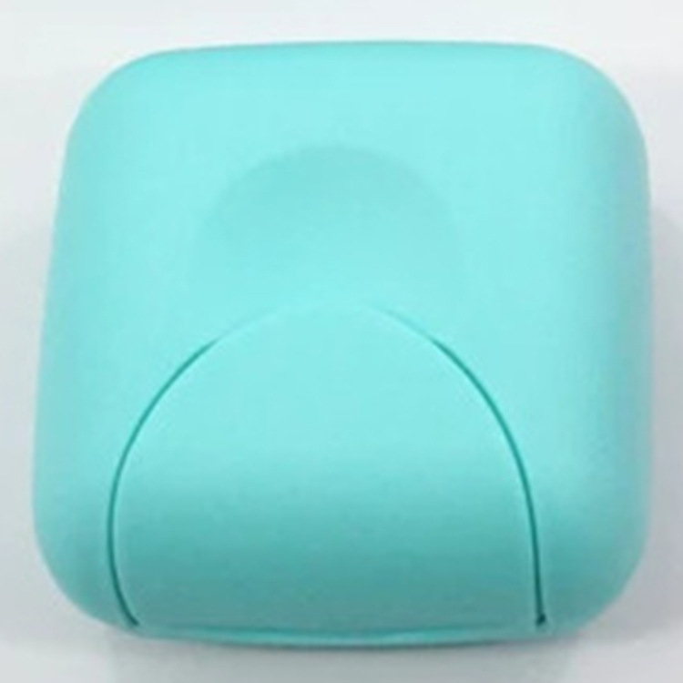 Factory Wholesale Plastic Soap Dish Portable Travel Seal Transparent Small Drain with Cover Plastic Soap Box