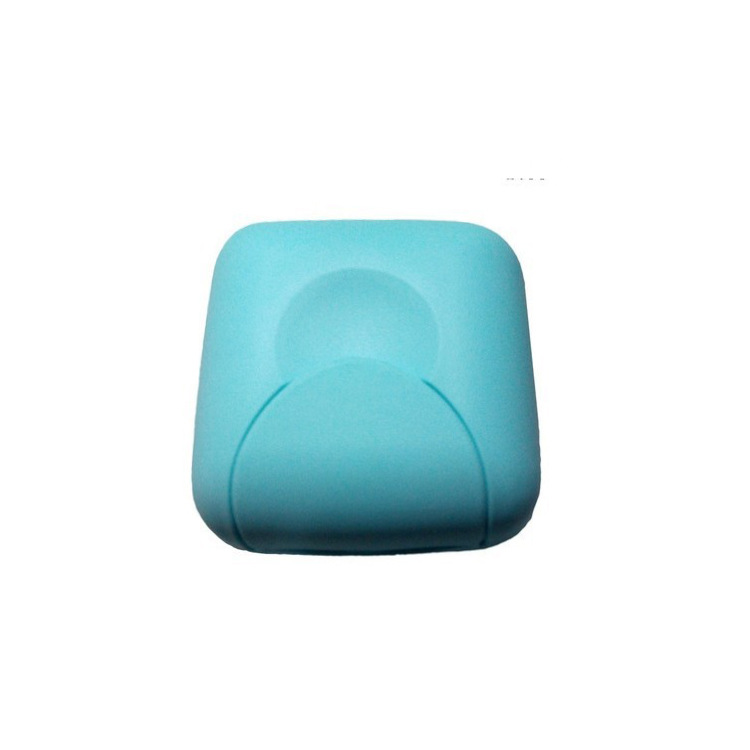 Factory Wholesale Plastic Soap Dish Portable Travel Seal Transparent Small Drain with Cover Plastic Soap Box