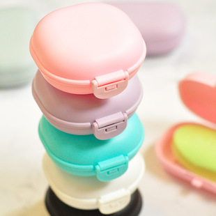 Factory Wholesale Plastic Soap Dish Portable Travel Seal Transparent Small Drain with Cover Plastic Soap Box Factory Wholesale Plastic Soap Dish Portable Travel Seal Transparent Small Drain with Cover Plastic Soap Box