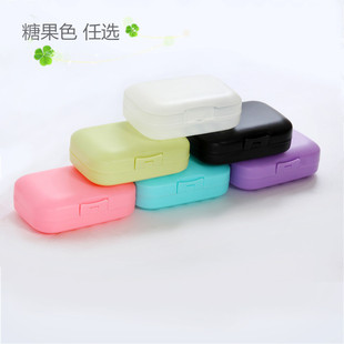 Factory Wholesale Plastic Soap Dish Portable Travel Seal Transparent Small Drain with Cover Plastic Soap Box Factory Wholesale Plastic Soap Dish Portable Travel Seal Transparent Small Drain with Cover Plastic Soap Box