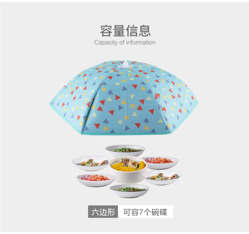 Spot Hot Selling Thermal Food Cover Foldable Aluminum Foil Food Cover round Large Dish Cover 