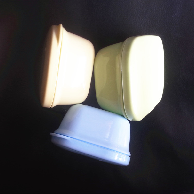 Like Comes for Business Trip with Cover Portable Soap Box Draining Layers Handmade Soap Box Rectangular Soap Dish
