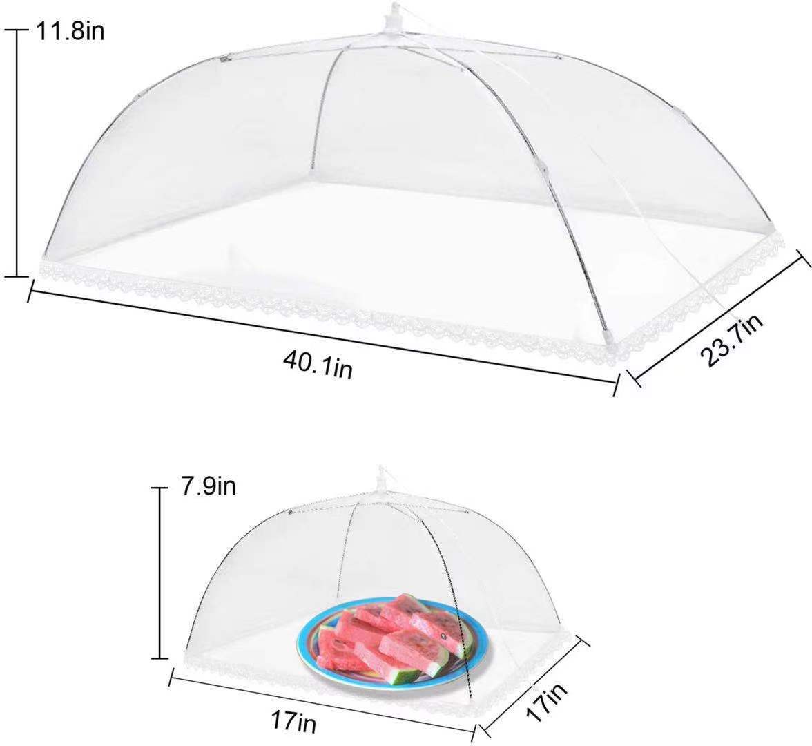 Vegetable Cover Removable and Washable Mesh Food Cover Folding Table Cover Dish Cover Picnic InsectProof Cover Vegetable Cover Removable and Washable Mesh Food Cover Folding Table Cover Dish Cover Picnic InsectProof Cover