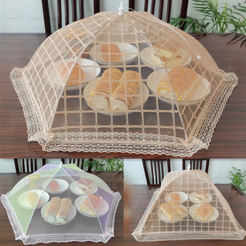 Vegetable Cover Removable and Washable Mesh Food Cover Folding Table Cover Dish Cover Picnic InsectProof Cover Vegetable Cover Removable and Washable Mesh Food Cover Folding Table Cover Dish Cover Picnic InsectProof Cover