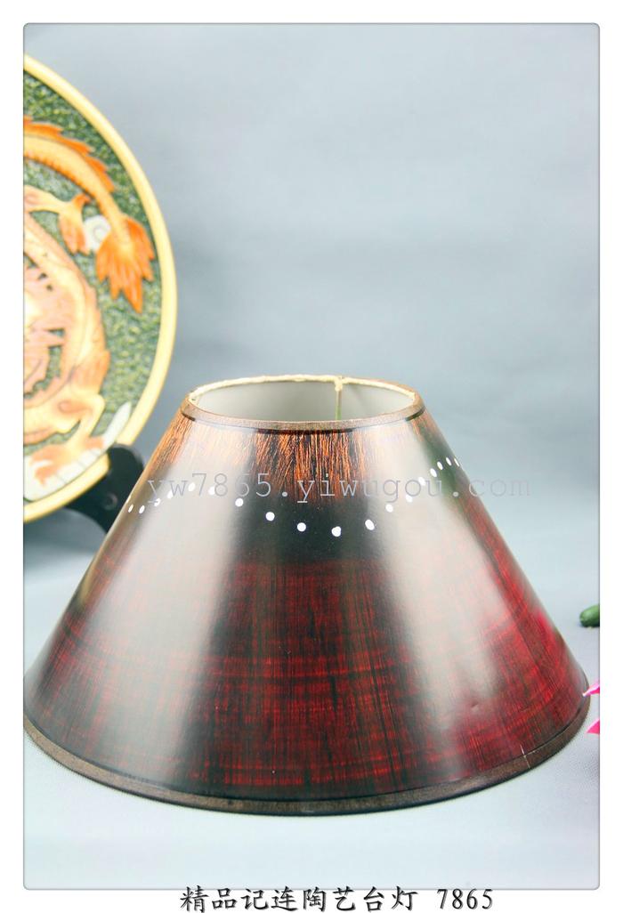 Model JL391 8 inch ceramic table lamp round Bell bedroom lamp Model JL391 8 inch ceramic table lamp round Bell bedroom lamp