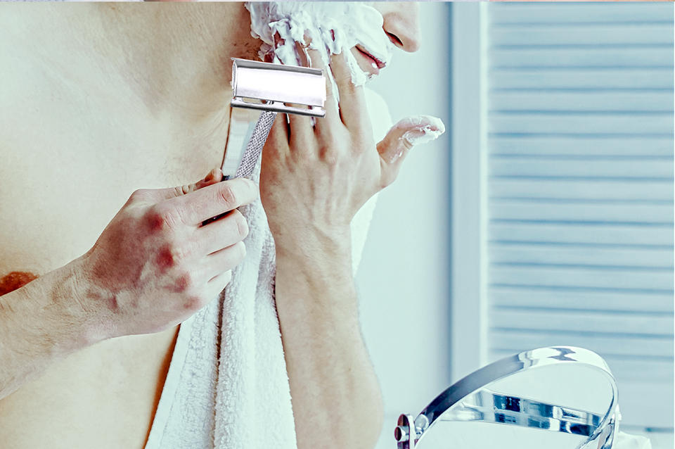 Alshabab Iron Knife Holder Razor Shaver Pieces Shaving Manual Shaver Spot Goods with Blade Old-Fashioned Manual Alshabab Iron Knife Holder Razor Shaver Pieces Shaving Manual Shaver Spot Goods with Blade Old-Fashioned Manual