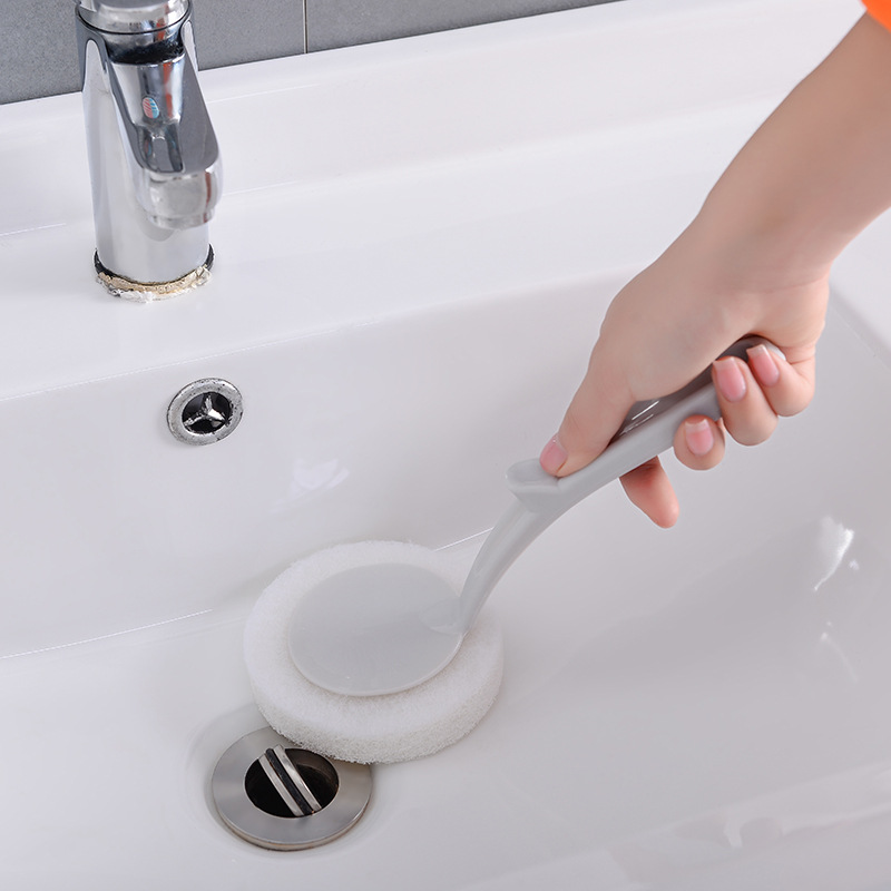 Hum good design kitchen double - sided can replace the clean sponge wiper hearth bathroom bathtub tile decontamination brush