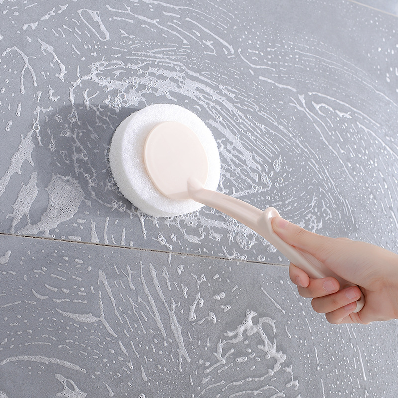 Hum good design kitchen double - sided can replace the clean sponge wiper hearth bathroom bathtub tile decontamination brush