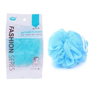 Factory Direct Supply Black Mesh Edge Bamboo Charcoal Adult Bath Sponge Bath Ball Bathroom Supplies Soft and Clean Supply Wholesale