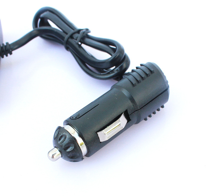 Car cigarette lighter 120W high power double USB into three vehicle power splitter auto supplies