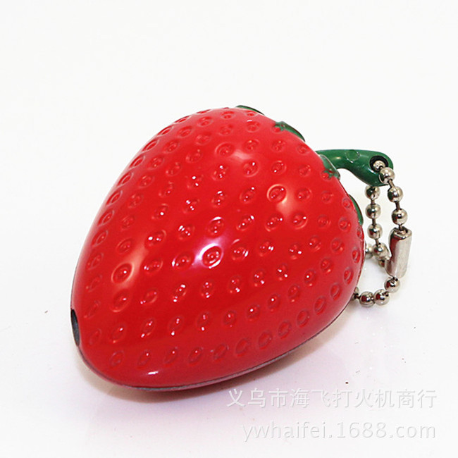New strawberry lighter strange new creative cigarette lighter mixed batch stall goods wholesale New strawberry lighter strange new creative cigarette lighter mixed batch stall goods wholesale