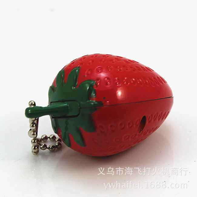 New strawberry lighter strange new creative cigarette lighter mixed batch stall goods wholesale New strawberry lighter strange new creative cigarette lighter mixed batch stall goods wholesale