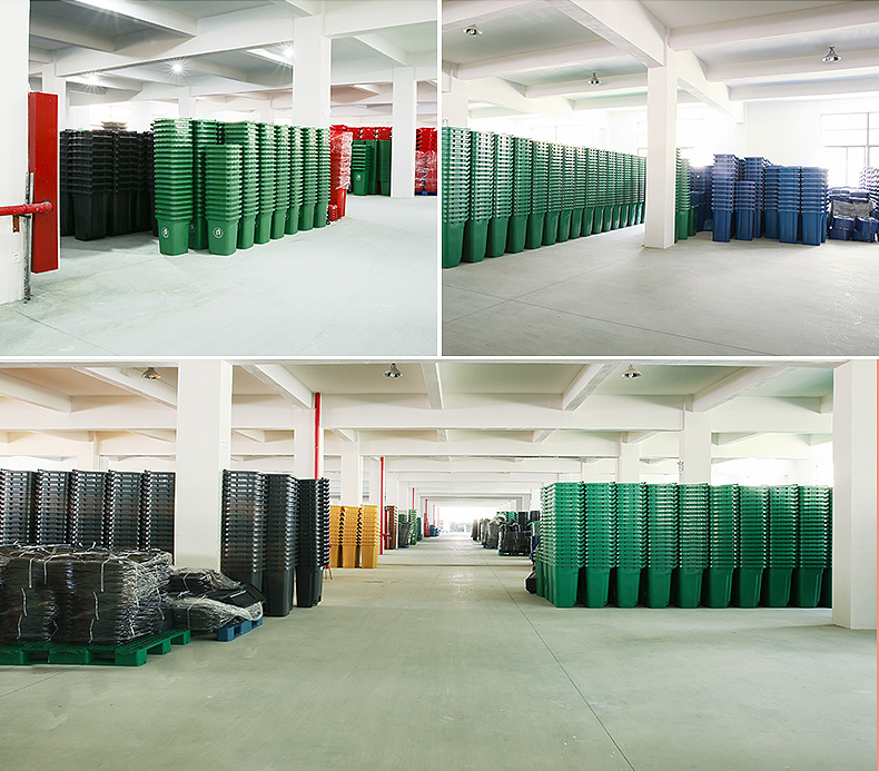 New National Standard Large Four-Color Plastic Sorting Trash Bin Outdoor Industrial Dustbin with Wheels 120 240L Wholesale New National Standard Large Four-Color Plastic Sorting Trash Bin Outdoor Industrial Dustbin with Wheels 120 240L Wholesale