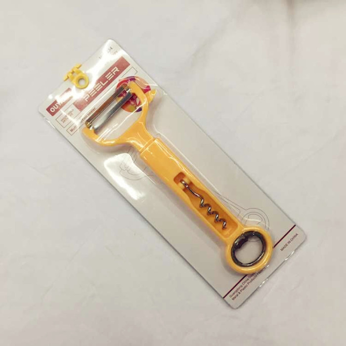 Oym peeler fruit planing knife opener beer red wine bottle opener, kitchen supplies