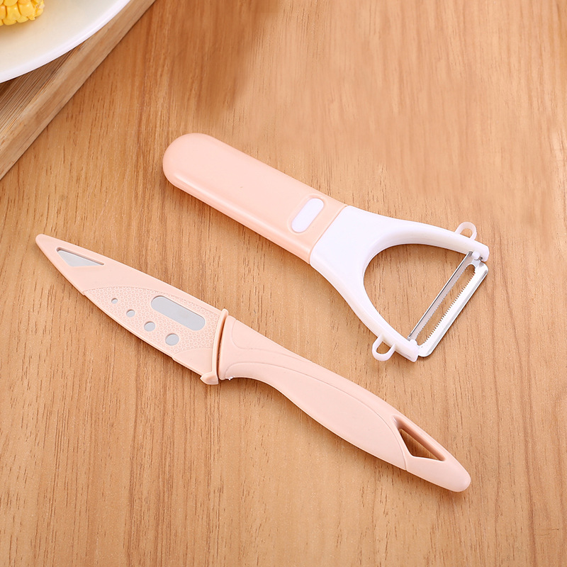Multifunctional Stainless Steel Apple Peeler Fruit Peeling Knife Multi-Functional Peeler Peeler Fruit Knife Two-Piece Set