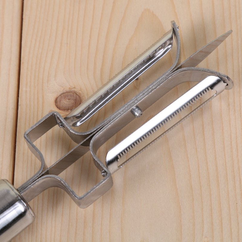 Stainless steel peeler multi - functional scraper fruit and vegetable planer