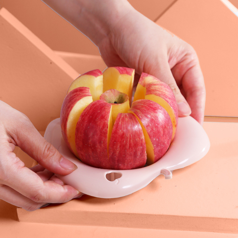 Creative Kitchen Gadget Three-Piece Multi-Functional Stainless Steel Plastic Apple Corer Fruit Knife Peeler Wholesale