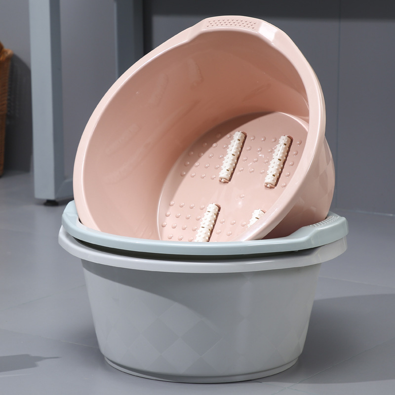 Plastic thickening ening with massfoot bath household foot tub increased foot water bath Plastic thickening ening with massfoot bath household foot tub increased foot water bath