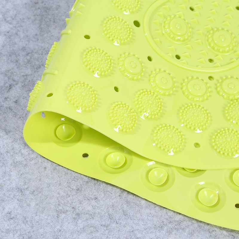 European bath mat wholesale bath mat non-slip shower PVC non-slip mat bath pad suction pad massage foot pad