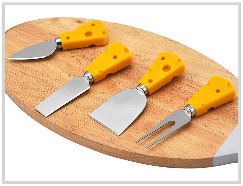 Cheese Cheese Knife Set Cake Fork Knife Cheese Cutter Six-Piece Mini Kitchen Gadget Cheese Cheese Knife Set Cake Fork Knife Cheese Cutter Six-Piece Mini Kitchen Gadget