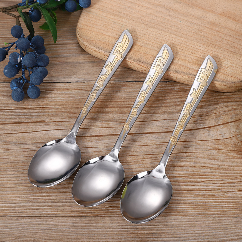 Stainless-Steel Knife and Fork Set Steak Knife and Fork Tableware Western Food Knife and Fork Factory Direct Sales Personalized Gift