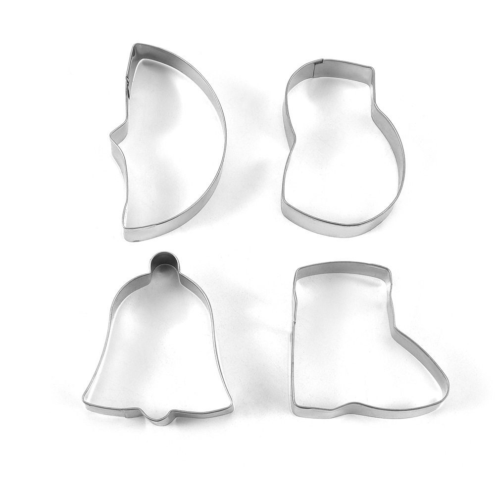 Baking Tool Stainless Steel Biscuit Mold DIY Cookie Cutter Biscuit Mold Irregular Biscuit Mold Suit