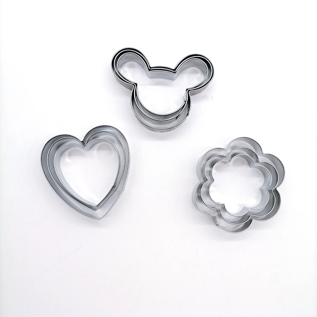 VC Boxed Stainless Steel Biscuit Mold Baking Tools Irregular Biscuit Mold DIY Mold Suit 3PC VC Boxed Stainless Steel Biscuit Mold Baking Tools Irregular Biscuit Mold DIY Mold Suit 3PC