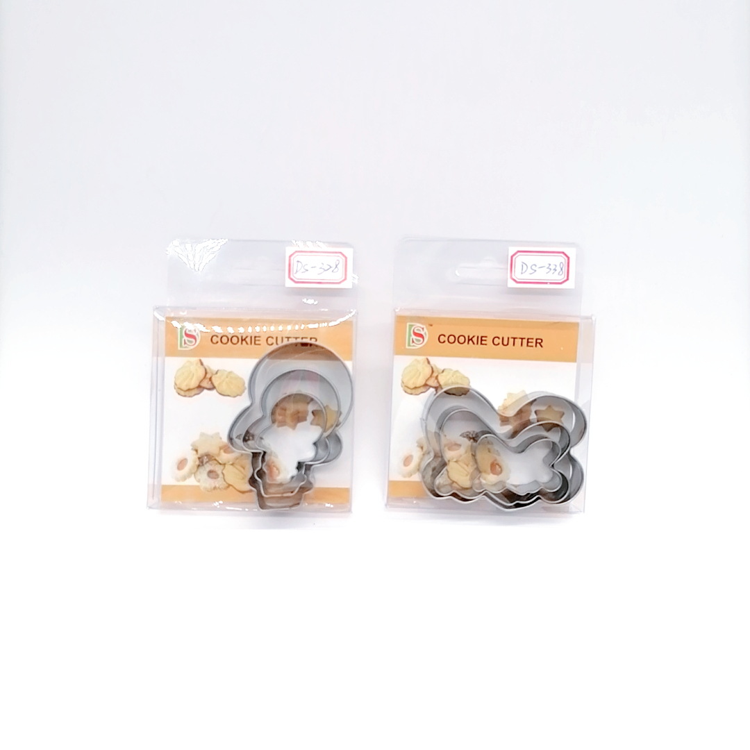 VC Boxed Stainless Steel Biscuit Mold Baking Tools Irregular Biscuit Mold DIY Mold Suit 3PC VC Boxed Stainless Steel Biscuit Mold Baking Tools Irregular Biscuit Mold DIY Mold Suit 3PC
