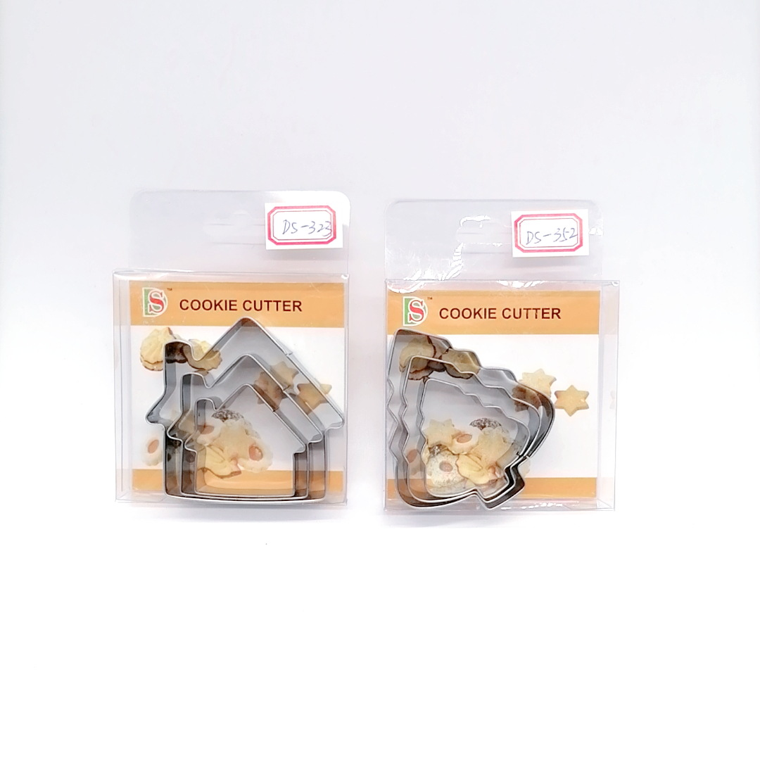 VC Boxed Stainless Steel Biscuit Mold Baking Tools Irregular Biscuit Mold DIY Mold Suit 3PC VC Boxed Stainless Steel Biscuit Mold Baking Tools Irregular Biscuit Mold DIY Mold Suit 3PC