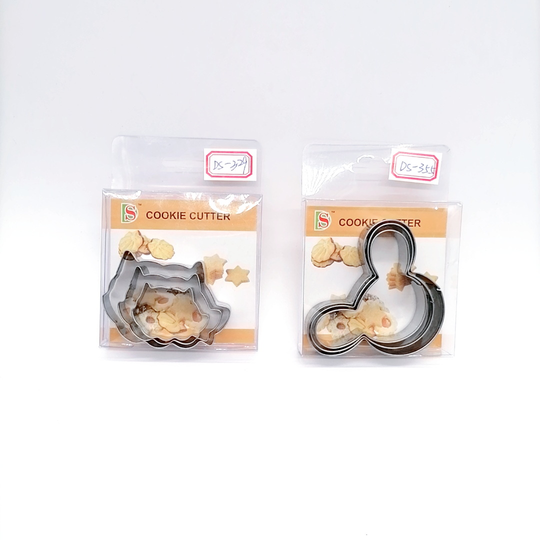 VC Boxed Stainless Steel Biscuit Mold Baking Tools Irregular Biscuit Mold DIY Mold Suit 3PC VC Boxed Stainless Steel Biscuit Mold Baking Tools Irregular Biscuit Mold DIY Mold Suit 3PC
