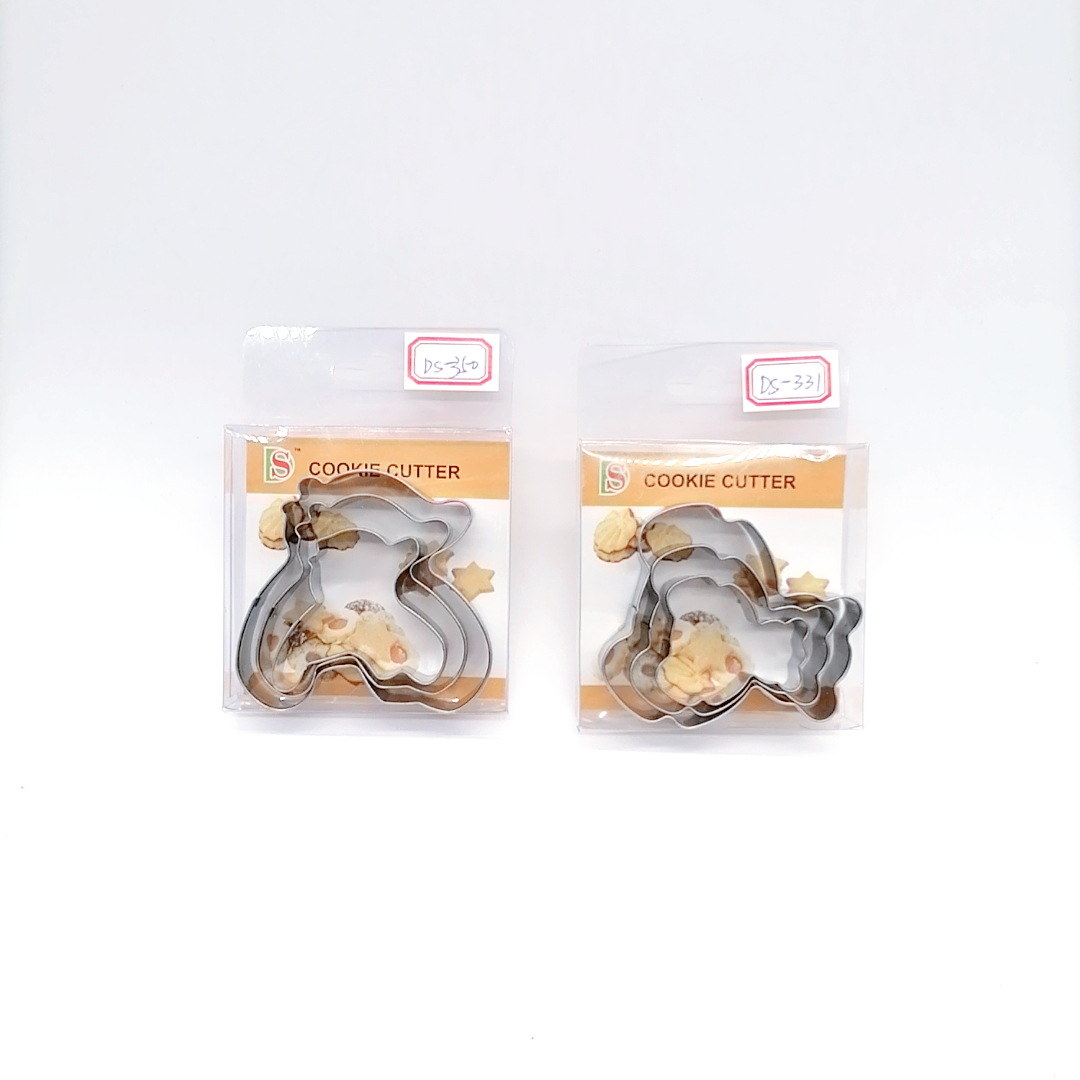 VC Boxed Stainless Steel Biscuit Mold Baking Tools Irregular Biscuit Mold DIY Mold Suit 3PC VC Boxed Stainless Steel Biscuit Mold Baking Tools Irregular Biscuit Mold DIY Mold Suit 3PC