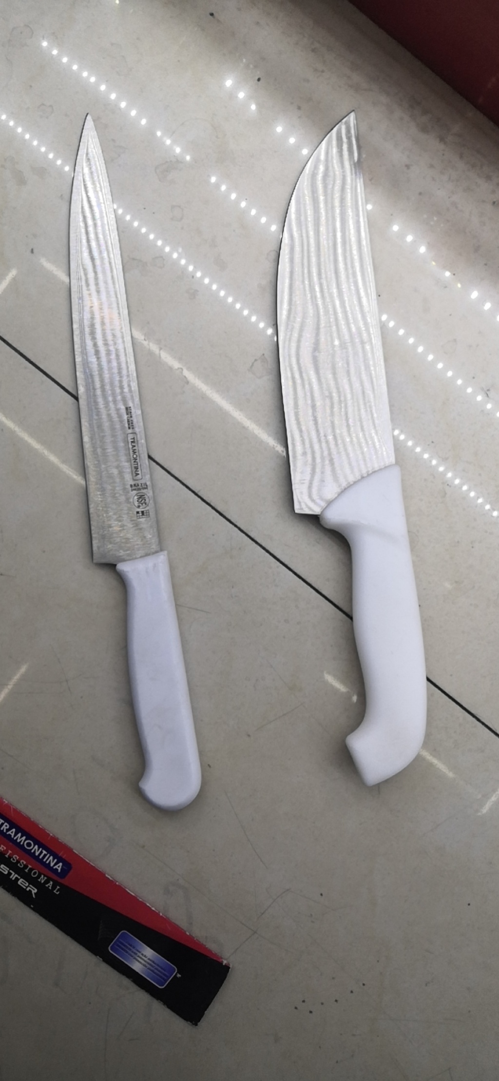 Factory Direct Sales South American Popular 6-9-Inch White Hook Tail Full Handle Chef Knife Fruit Knife Western Style Kitchen Knife
