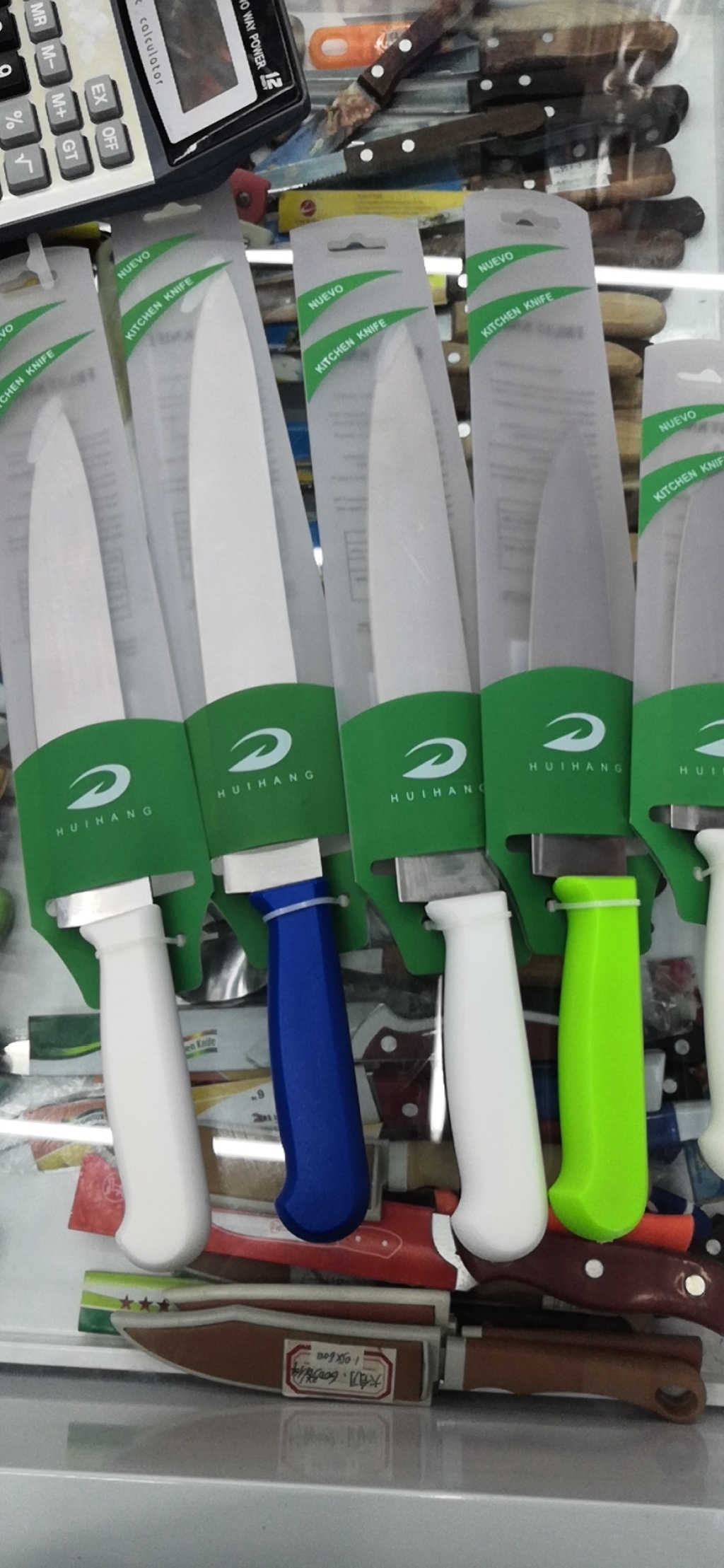Factory Direct Sales South American Popular 6-9-Inch White Hook Tail Full Handle Chef Knife Fruit Knife Western Style Kitchen Knife