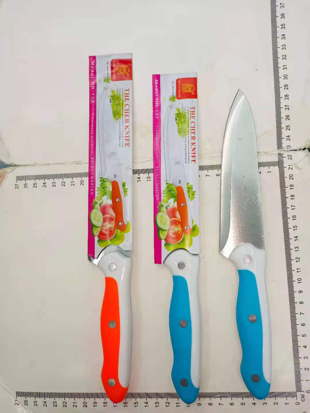 Factory Direct Sales Select Master Color Handle HR-538 Series Kitchen Knife Fruit Knife Kitchen Knife Tools