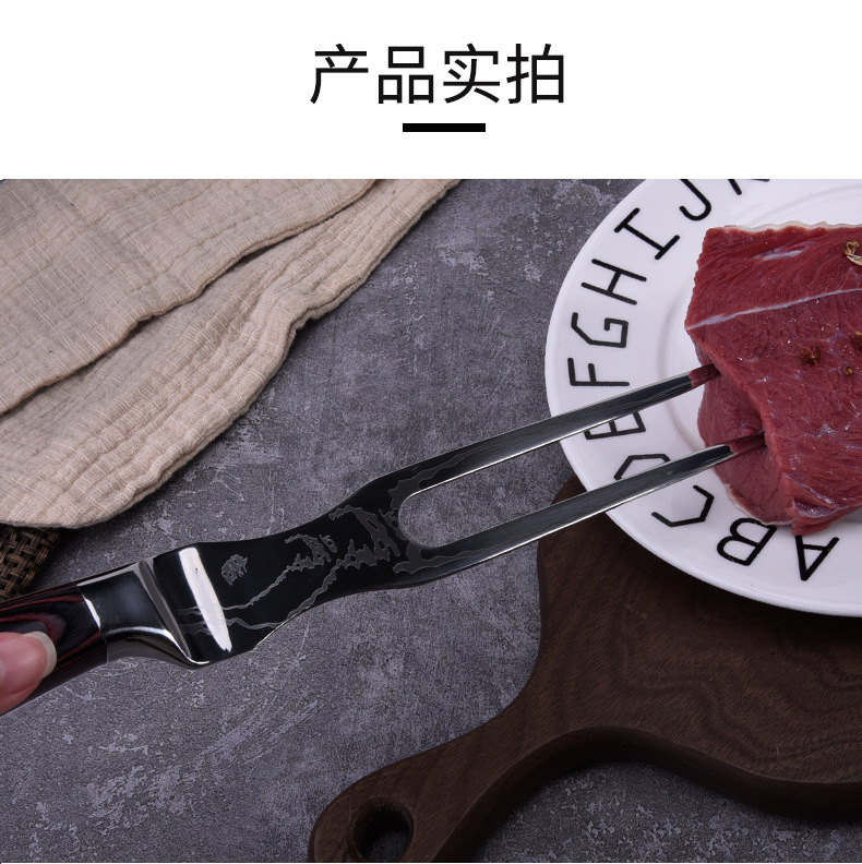 Damascus Laser Pattern Stainless Steel Knife Santoku Knife Chef Knife Kitchen Knife Set Foreign Trade Knife Fruit Knife Meat Fork Damascus Laser Pattern Stainless Steel Knife Santoku Knife Chef Knife Kitchen Knife Set Foreign Trade Knife Fruit Knife Meat Fork