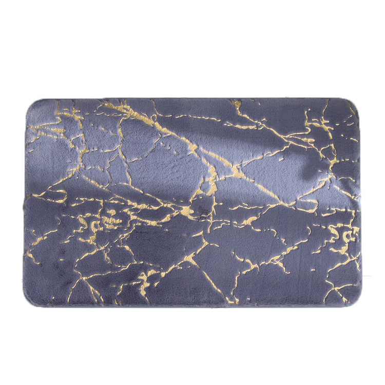Household Bedroom Bedside Non-Slip Imitation Rabbit Fur Floor Mat Living Room Absorbent Floor Mat Plush Rabbit Fur Carpet Floor Mat