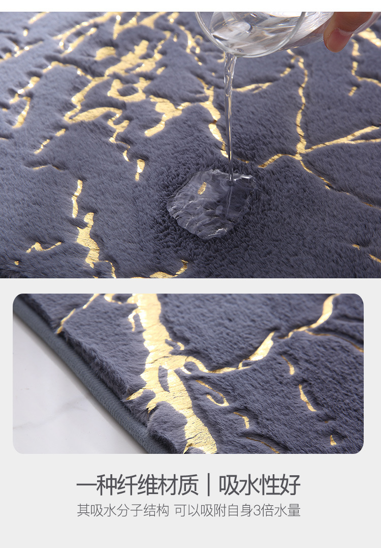 Household Bedroom Bedside Non-Slip Imitation Rabbit Fur Floor Mat Living Room Absorbent Floor Mat Plush Rabbit Fur Carpet Floor Mat Household Bedroom Bedside Non-Slip Imitation Rabbit Fur Floor Mat Living Room Absorbent Floor Mat Plush Rabbit Fur Carpet Floor Mat