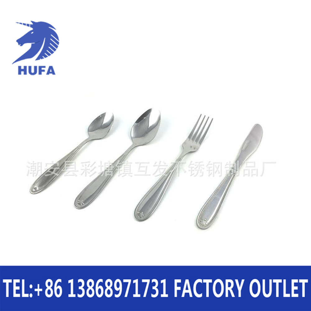 table ware set spoons forks table knife stainless steel cuttlery stainless steel kitchenware