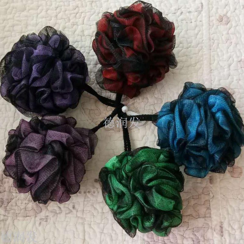 Soft Double Layer Loofah Adult Mesh Sponge Bath Bath Ball