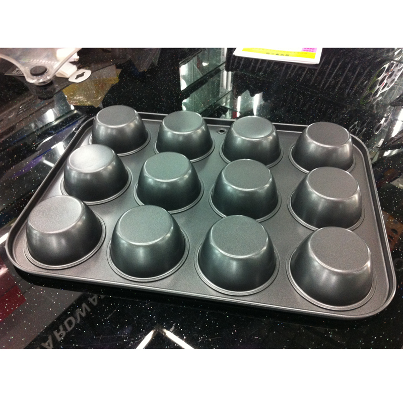 Baking pan for 12 cups cake mold nonstick baking pan for muffin cake Baking pan for 12 cups cake mold nonstick baking pan for muffin cake