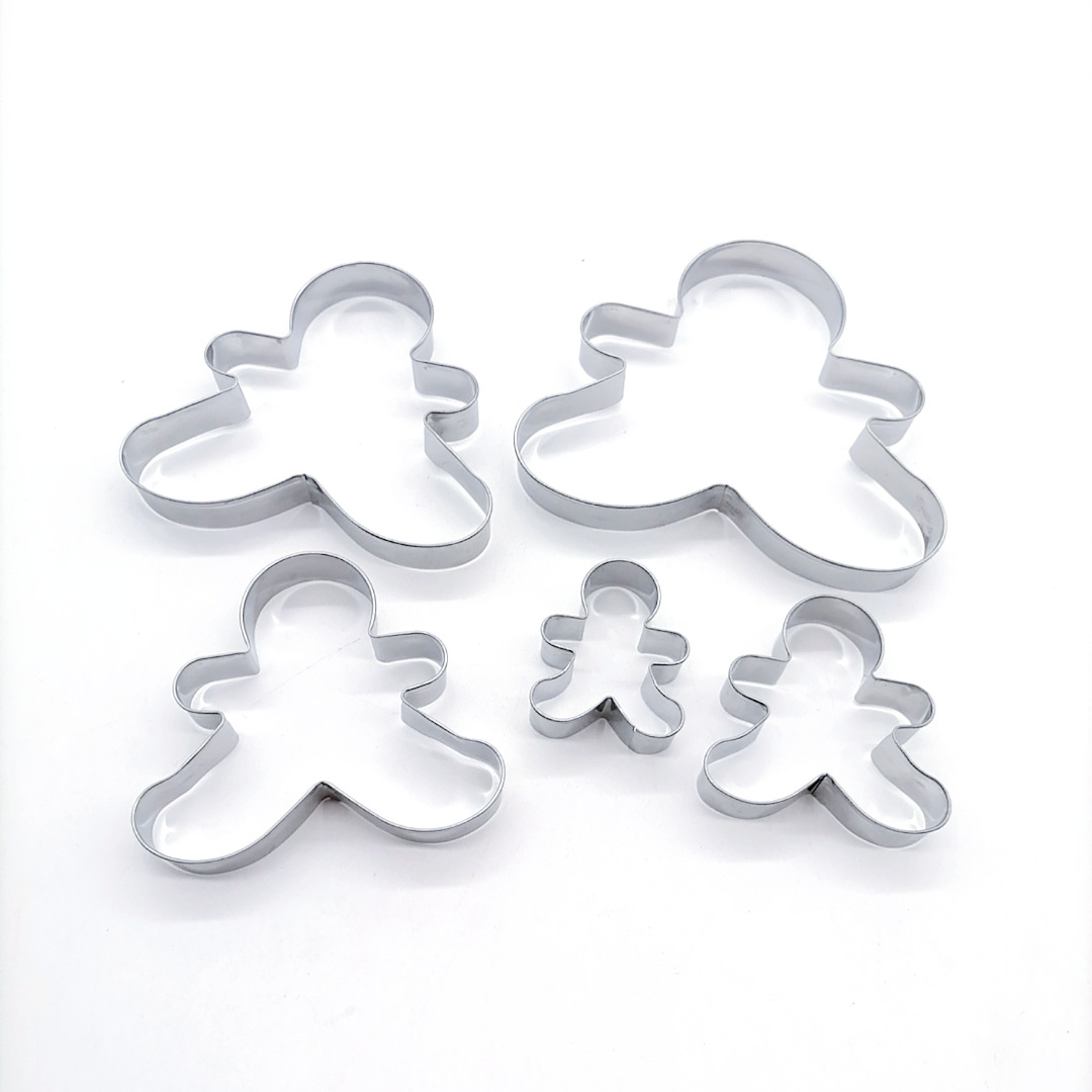 Ladies-Person Stainless Steel Baking Tools Irregular Biscuit Mold Mousse Cake Mold 5Pc Pack Ladies-Person Stainless Steel Baking Tools Irregular Biscuit Mold Mousse Cake Mold 5Pc Pack