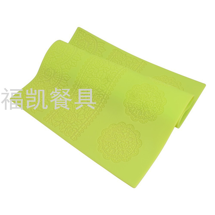 Rose Pattern Silicone Fondant Cake Mold Lace Edge Printing Tool Rose Pattern Silicone Fondant Cake Mold Lace Edge Printing Tool