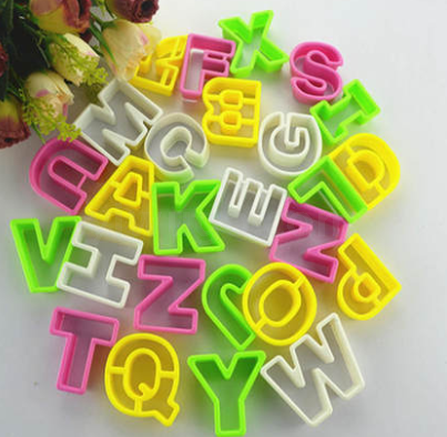 Biscuit Mold English Letter Number Cartoon Bun Cutter Mousse Mold Fruit Cutting Fondant Cookie Embossing Knife Mold Biscuit Mold English Letter Number Cartoon Bun Cutter Mousse Mold Fruit Cutting Fondant Cookie Embossing Knife Mold